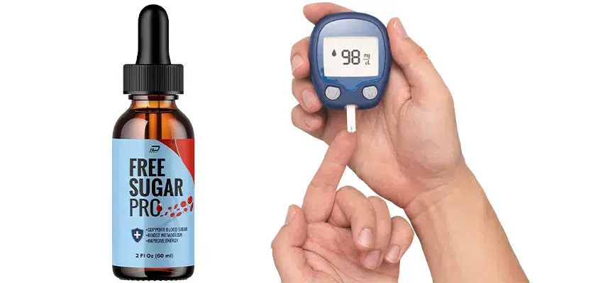 Free Sugar Pro liquid tincture bottle